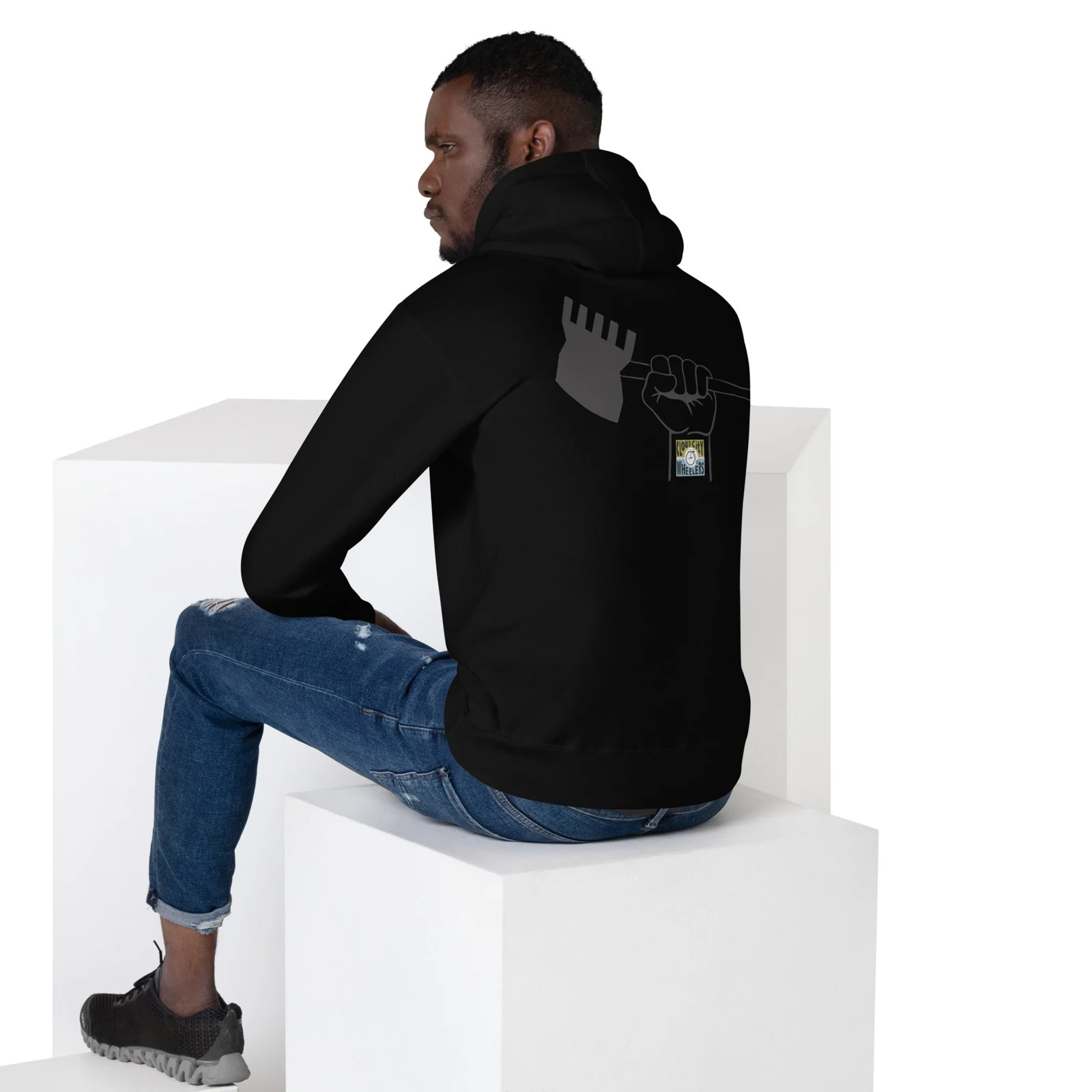 Unisex Tool Hoodie — Black · Photo 1
