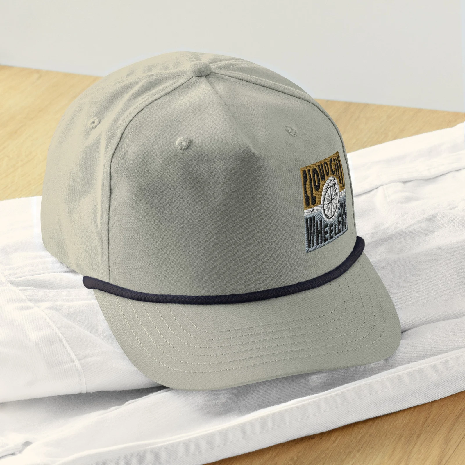 Golf Rope Cap — Lt Gray/Navy · Photo 1