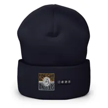 Cuffed Beanie — Navy · Photo 3